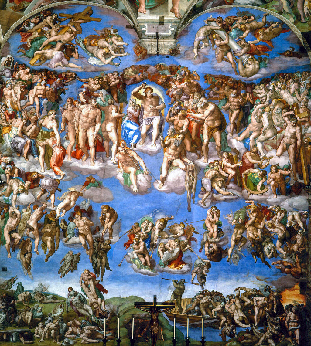 Oversized póló ( Michelangelo - Il Giudizio Universale )