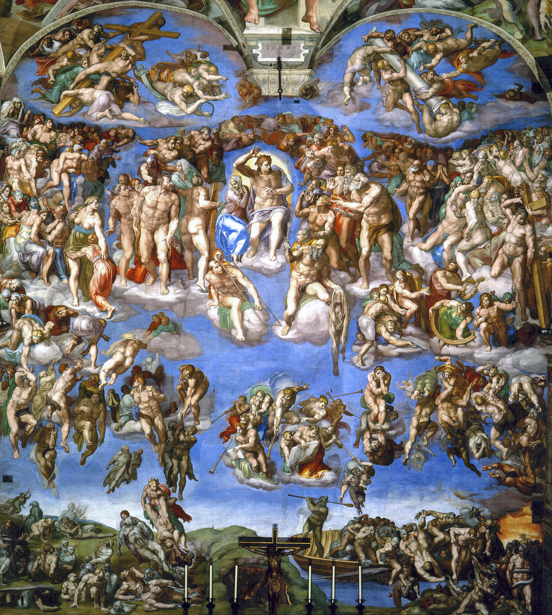 Oversized póló ( Michelangelo - Il Giudizio Universale )
