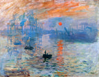 Vászon tote táska (Claude Monet- Impression, Sunrise)