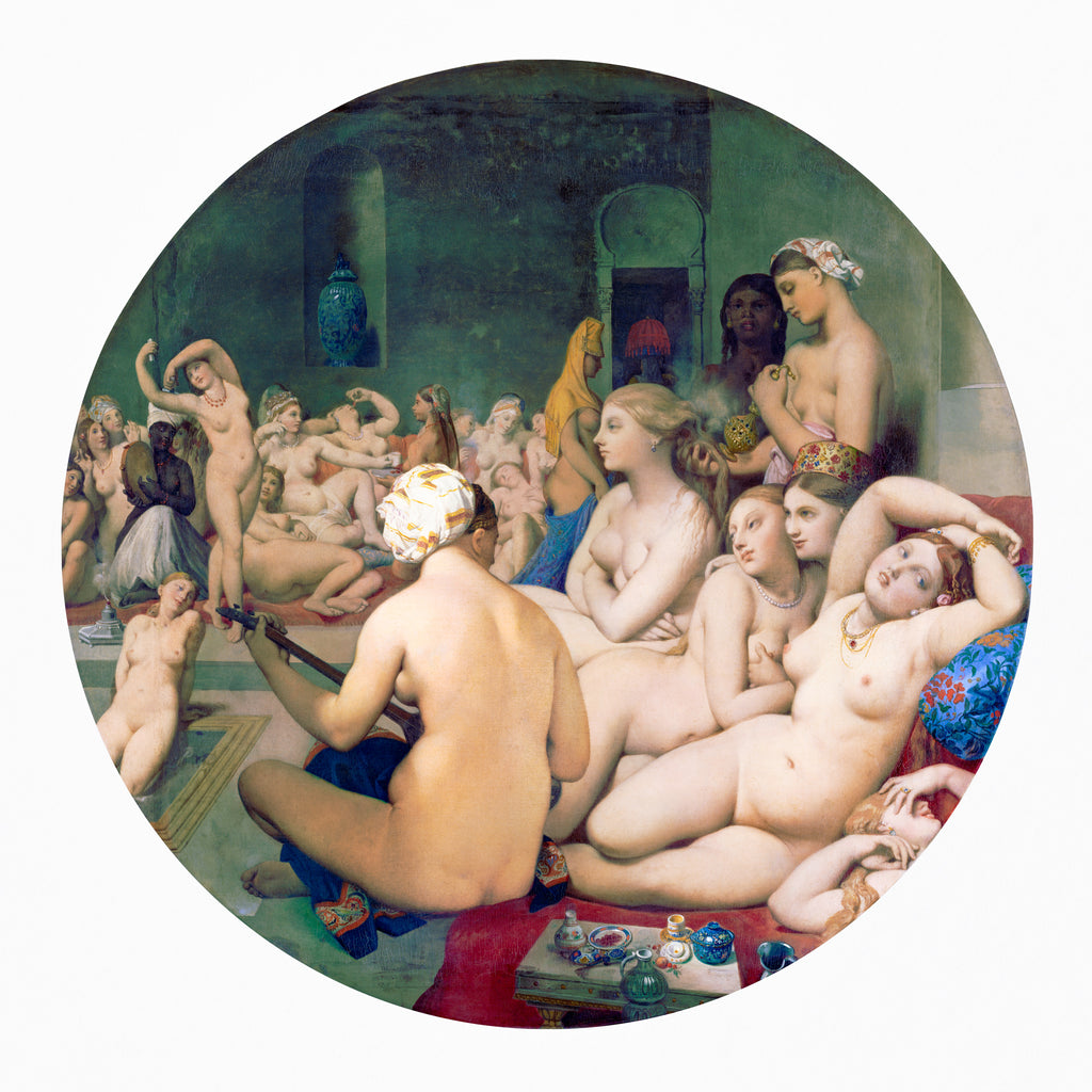 Pamut pulóver - Unisex (Jean-Auguste-Dominique Ingres - The Turkish bath)