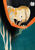 Női pólóruha ( Katsushika Hokusai - The Ghost of Kohada Koheiji )