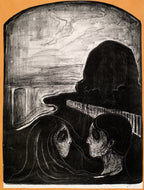 Oversized póló (Edvard Munch - Attraction I)