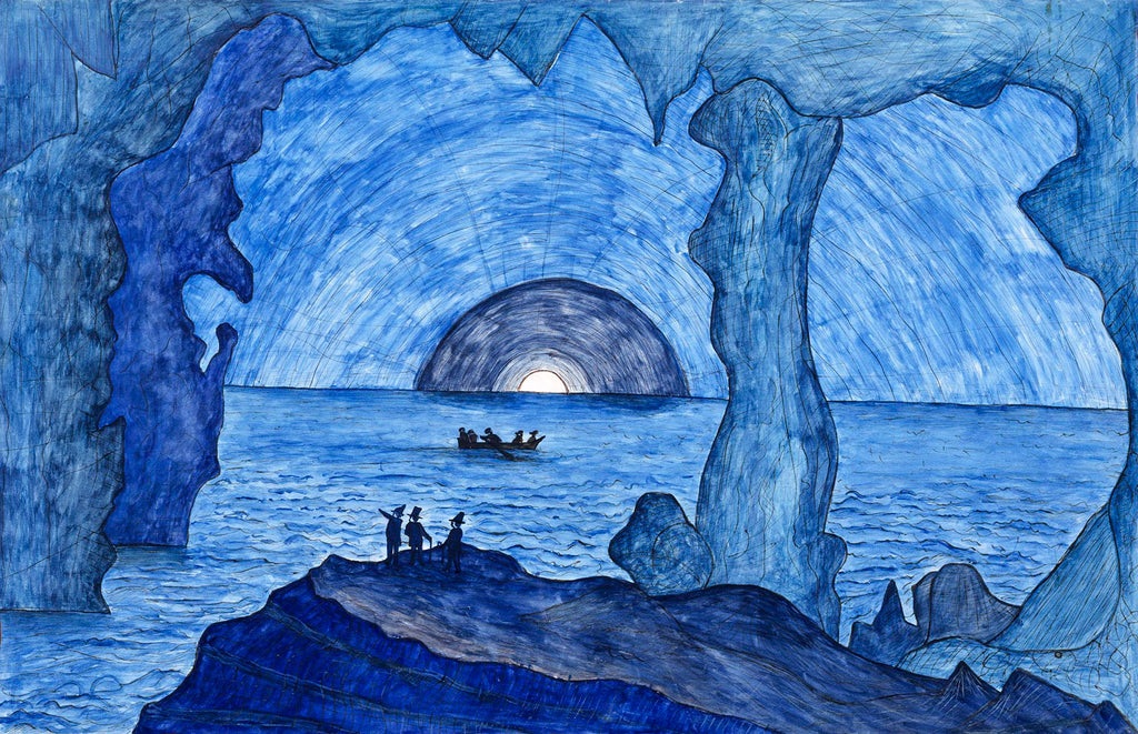 Vászon tote táska ( Lawrence W. Ladd - The Blue Grotto )