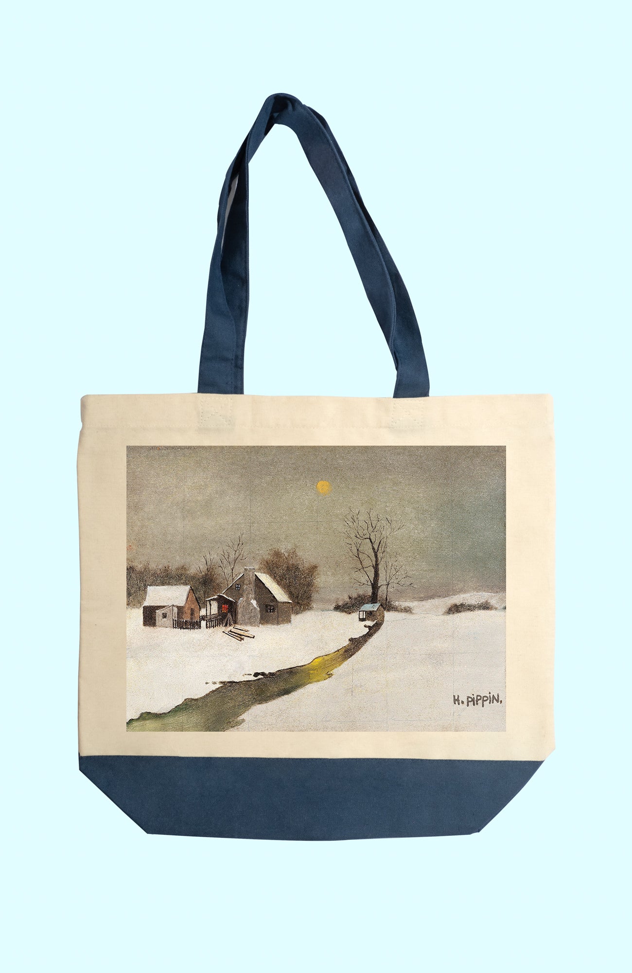 Vászon tote táska (Horace Pippin - Winter Landscape)