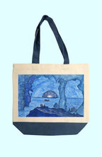 Vászon tote táska ( Lawrence W. Ladd - The Blue Grotto )