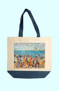 Vászon tote táska (Maurice Prendergast - Beach Scene )