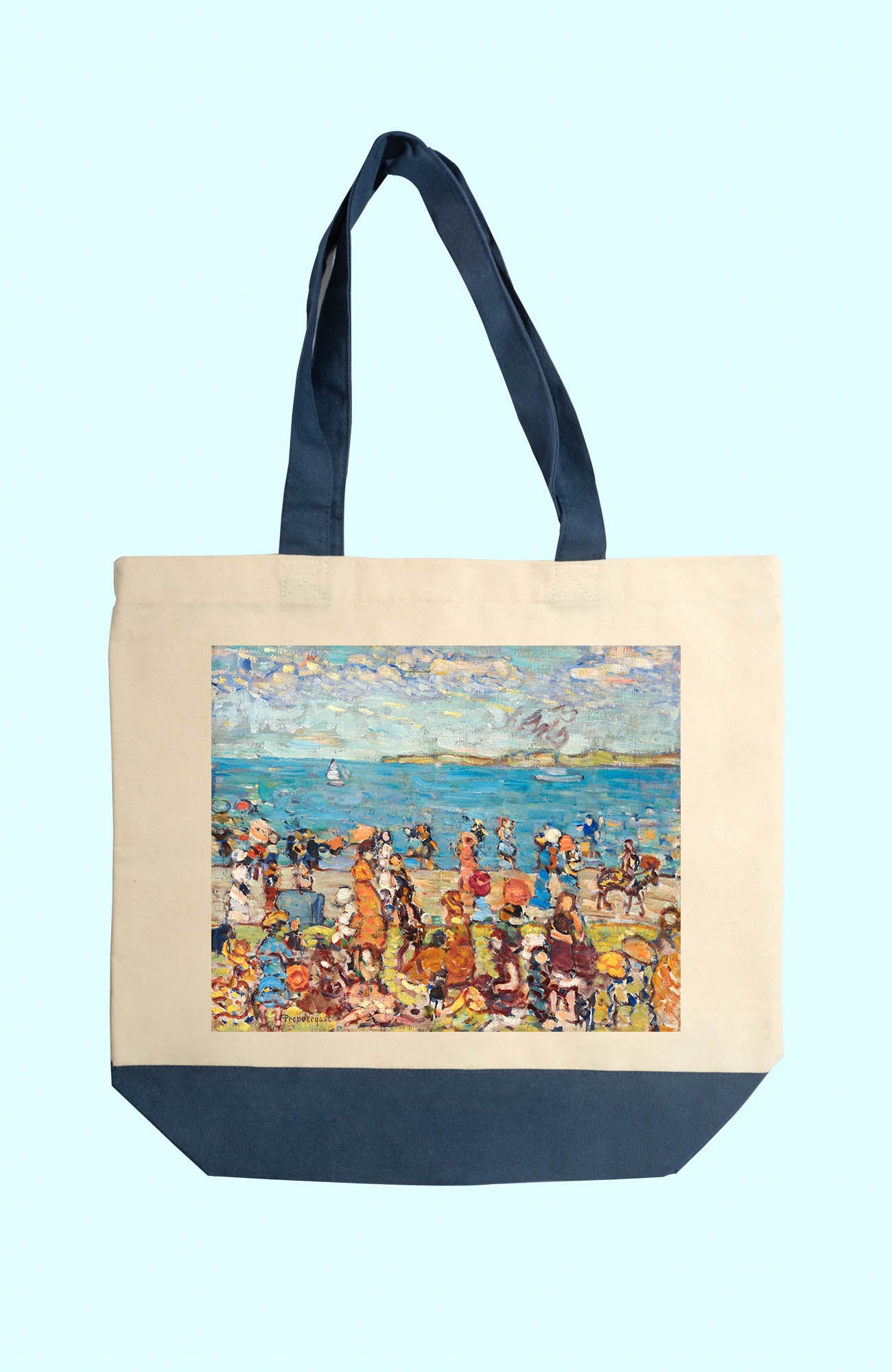 Vászon tote táska (Maurice Prendergast - Beach Scene )