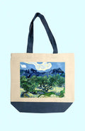 Vászon tote táska (Vincent van Gogh - The Olive Trees)