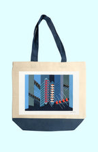 Vászon tote táska (Alexandra Exter - Boat Review)