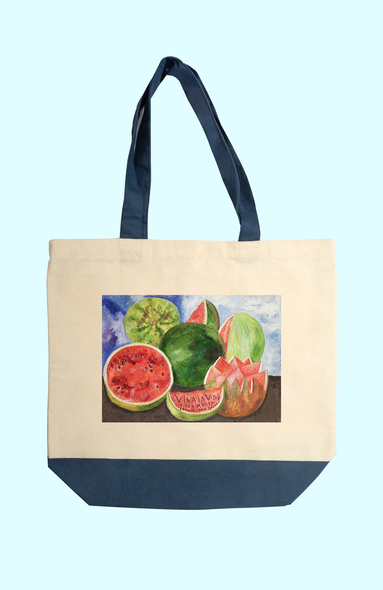 Vászon tote táska ( Frida Kahlo - Viva la Vida )