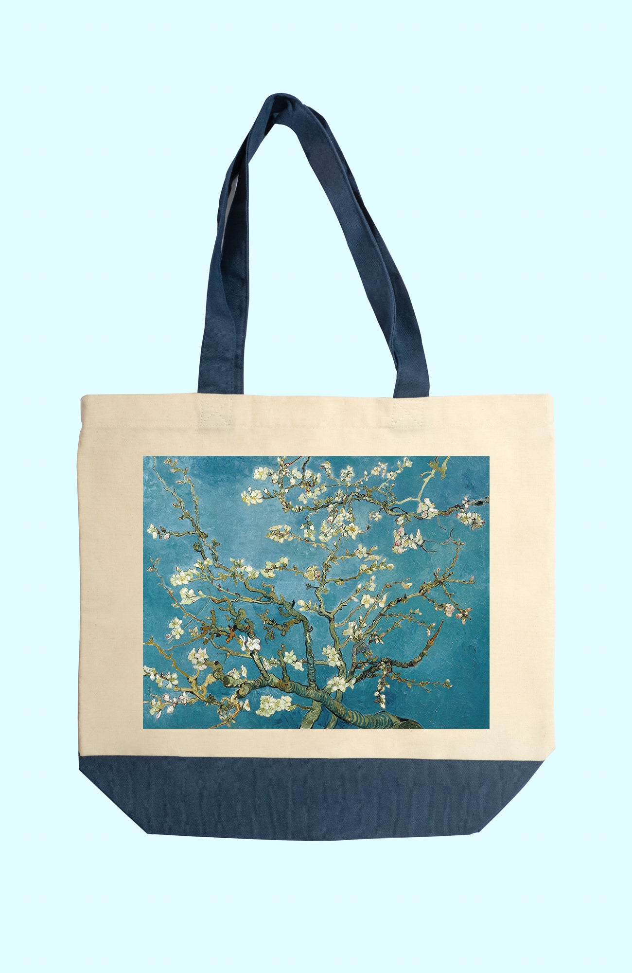 Vászon tote táska (Vincent van Gogh-Almond Blossoms)