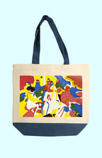 Vászon tote táska (Wassily Kandinsky -Klänge)