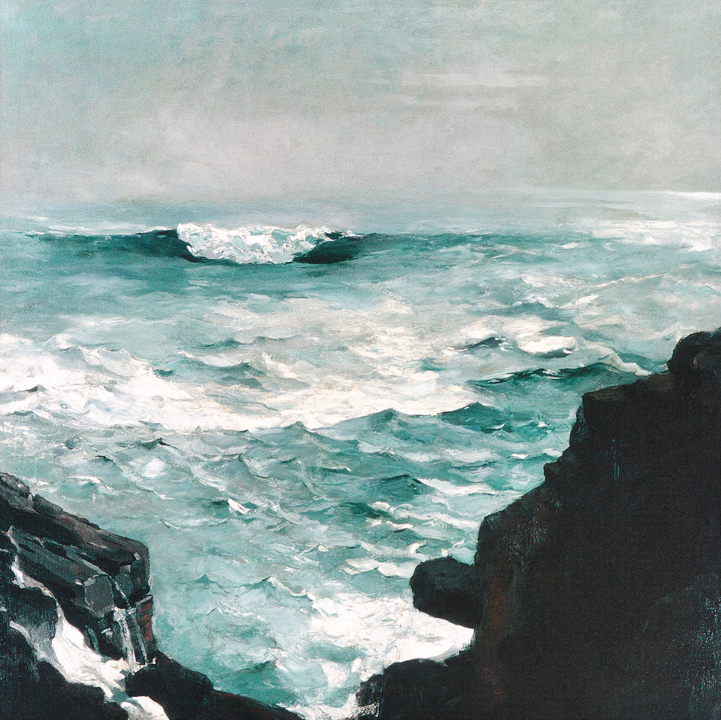 Női ujjatlan magasnyakú body (Winslow Homer-Cannon Rock)