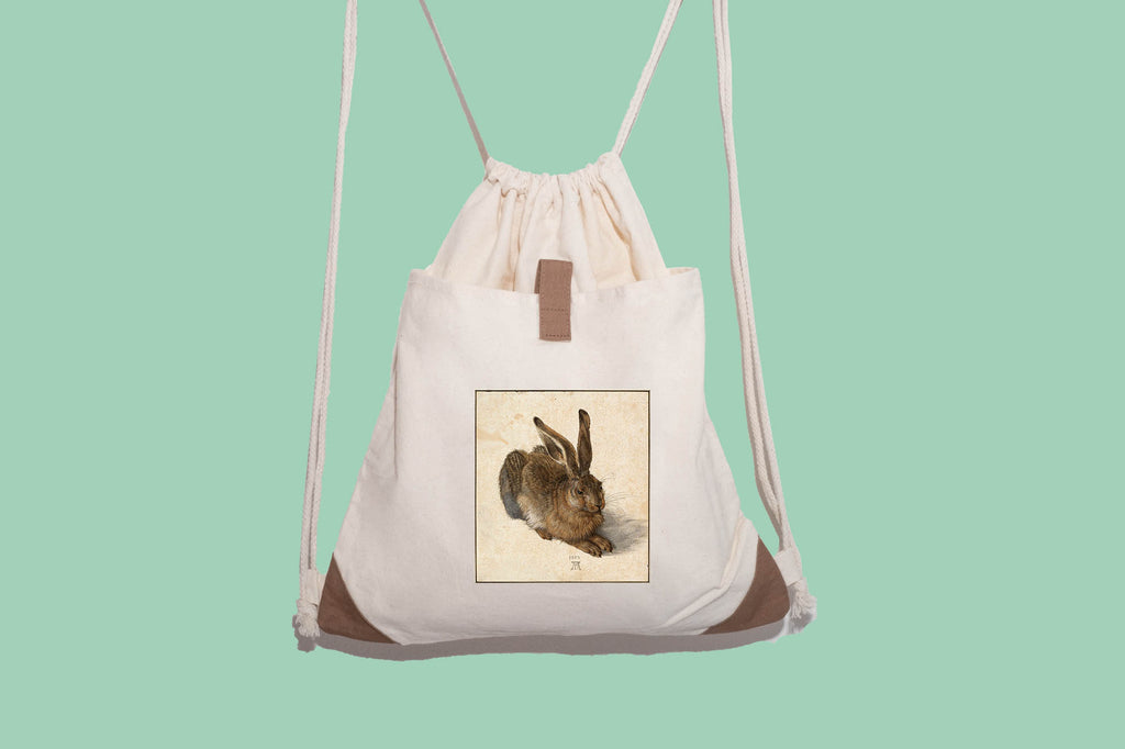 Vászon tornazsák ( Albrecht Dürer - Young Hare )