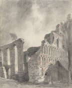 Női trikó (John Constable- St Botolph's Priory)