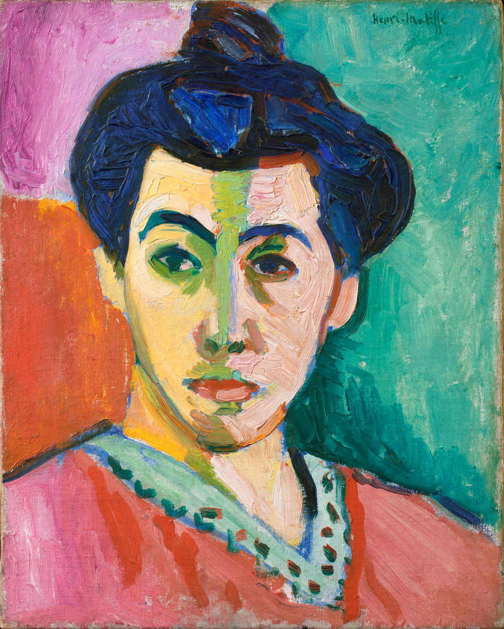 Oversized póló (Henri Matisse -The Green Stripe)