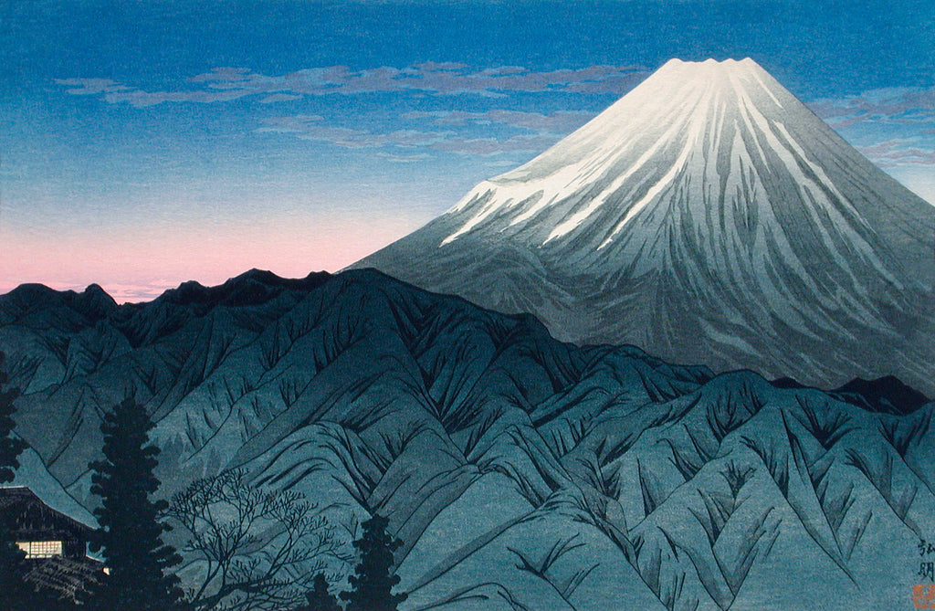 Pamut pulóver- Unisex (Hiroaki Takahashi- Mount Fuji From Hakone )