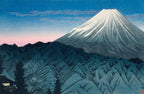 Pamut pulóver- Unisex (Hiroaki Takahashi- Mount Fuji From Hakone )