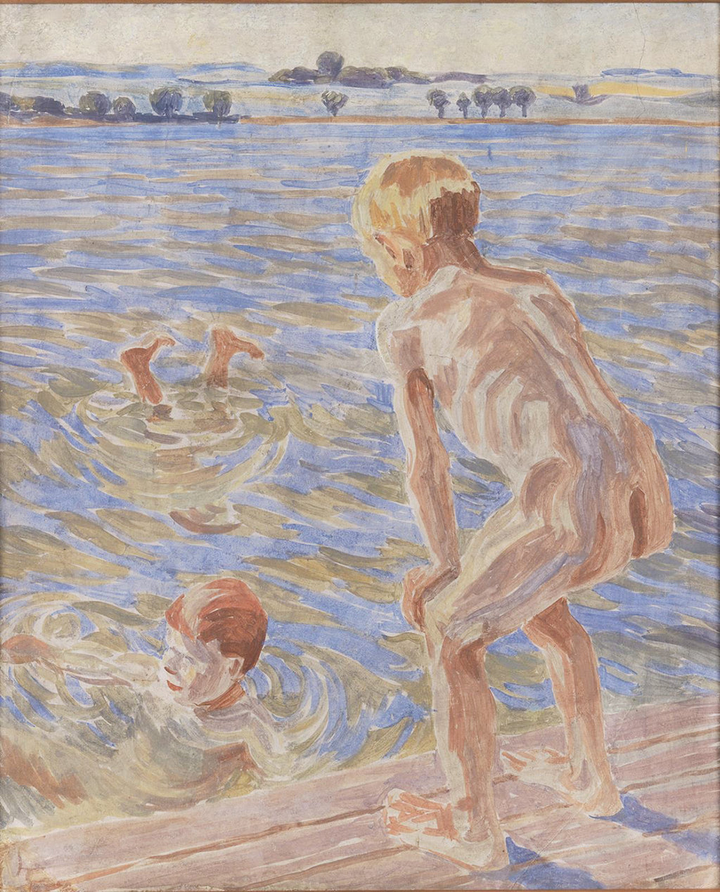 Oversized póló (Peter Hansen - Bathing Boys)