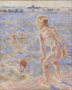 Oversized póló (Peter Hansen - Bathing Boys)