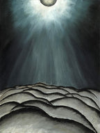 Oversized póló (Arthur Dove - Moon and Sea No. II)