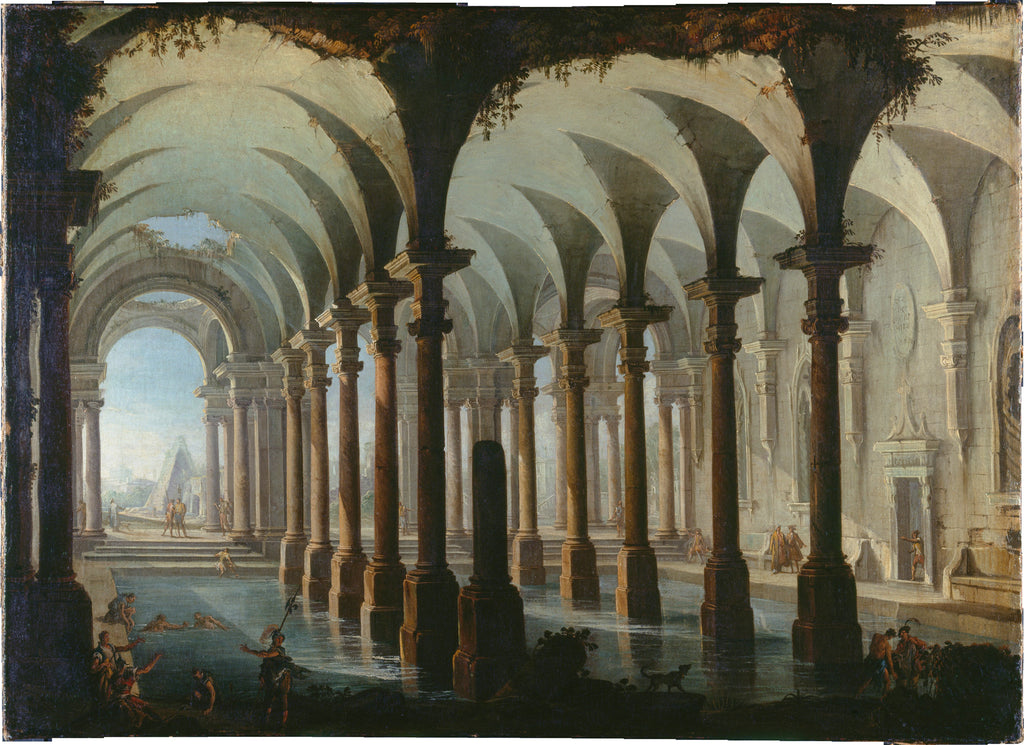 Oversized póló (Giovanni Paolo Panin - Roman Bath)