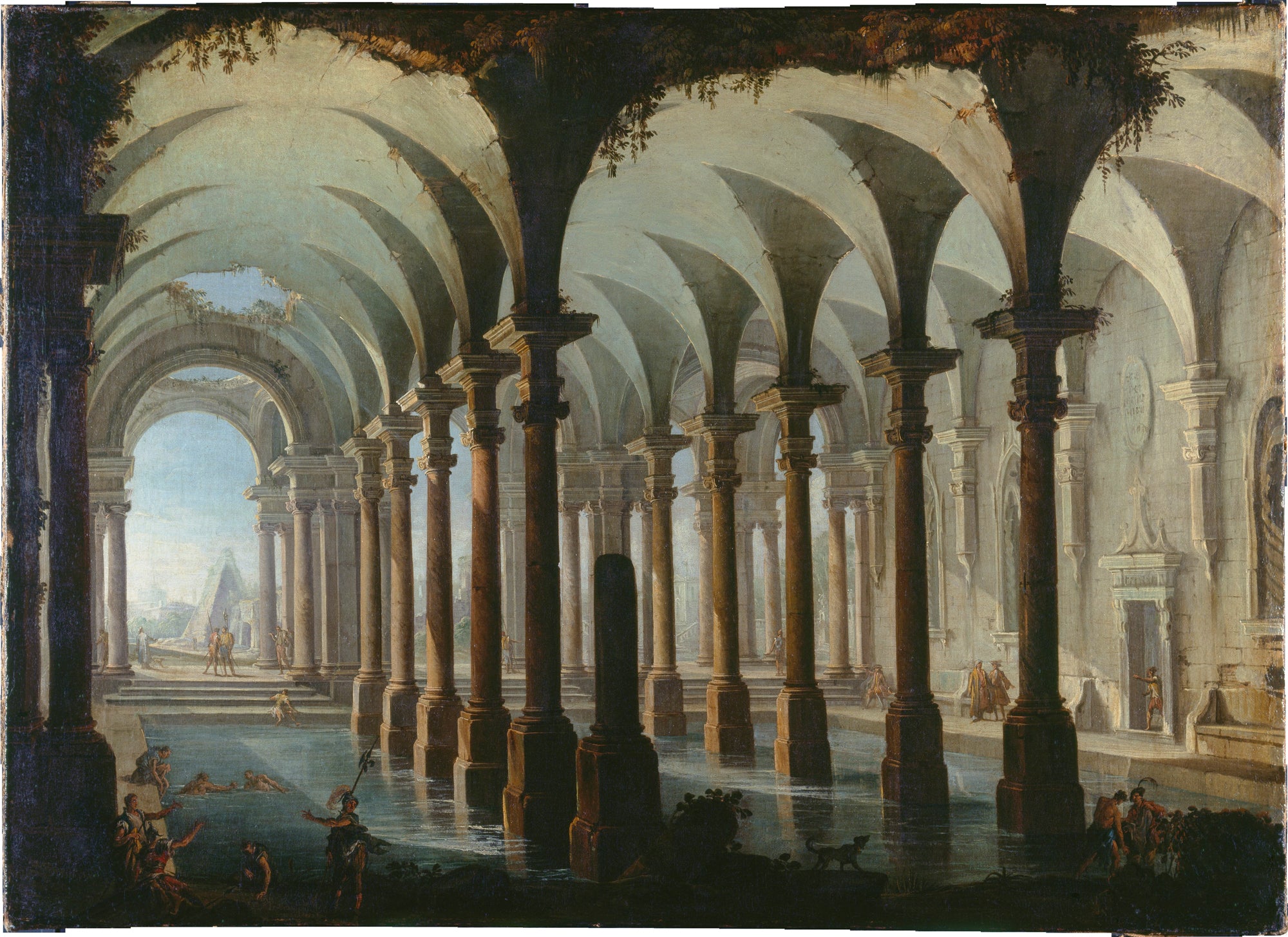 Oversized póló (Giovanni Paolo Panin - Roman Bath)