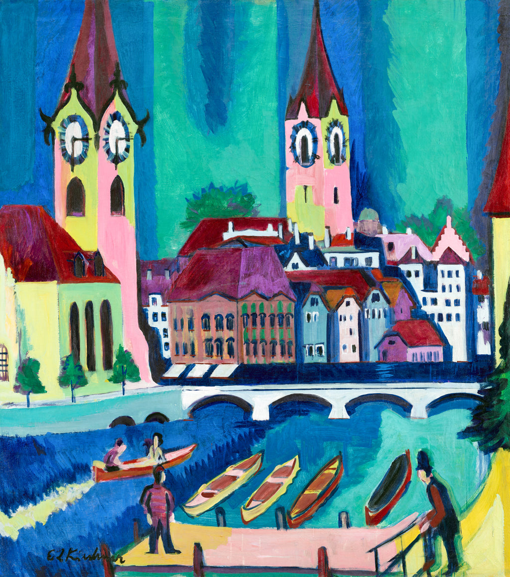Oversized póló (Ernst Ludwig Kirchner - Zürich)