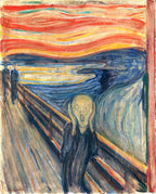 Oversized póló (Edvard Munch- The Scream)