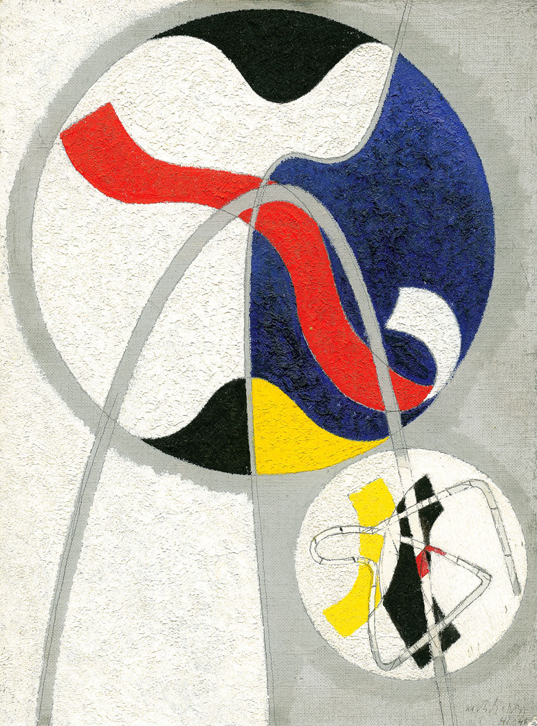 Kontrasztos férfi póló ( Laszlo Moholy-Nagy- Project for the sculpture Bennett )