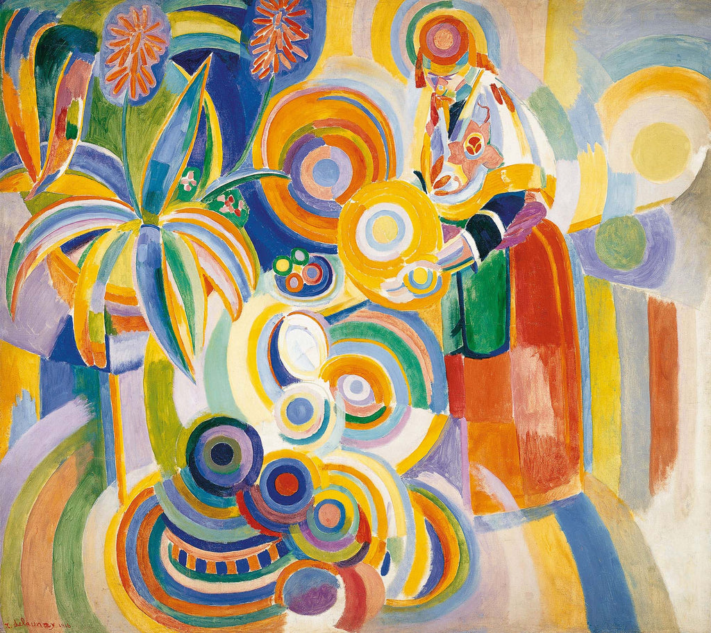 Rövid szabású női kapucnis melegítőfelső ( Robert Delaunay - The Large Portuguese )