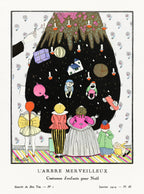 Teli mintás hosszú ujjú póló (Charles Martin - The Marvelous Tree, Children's clothing for Christmas)