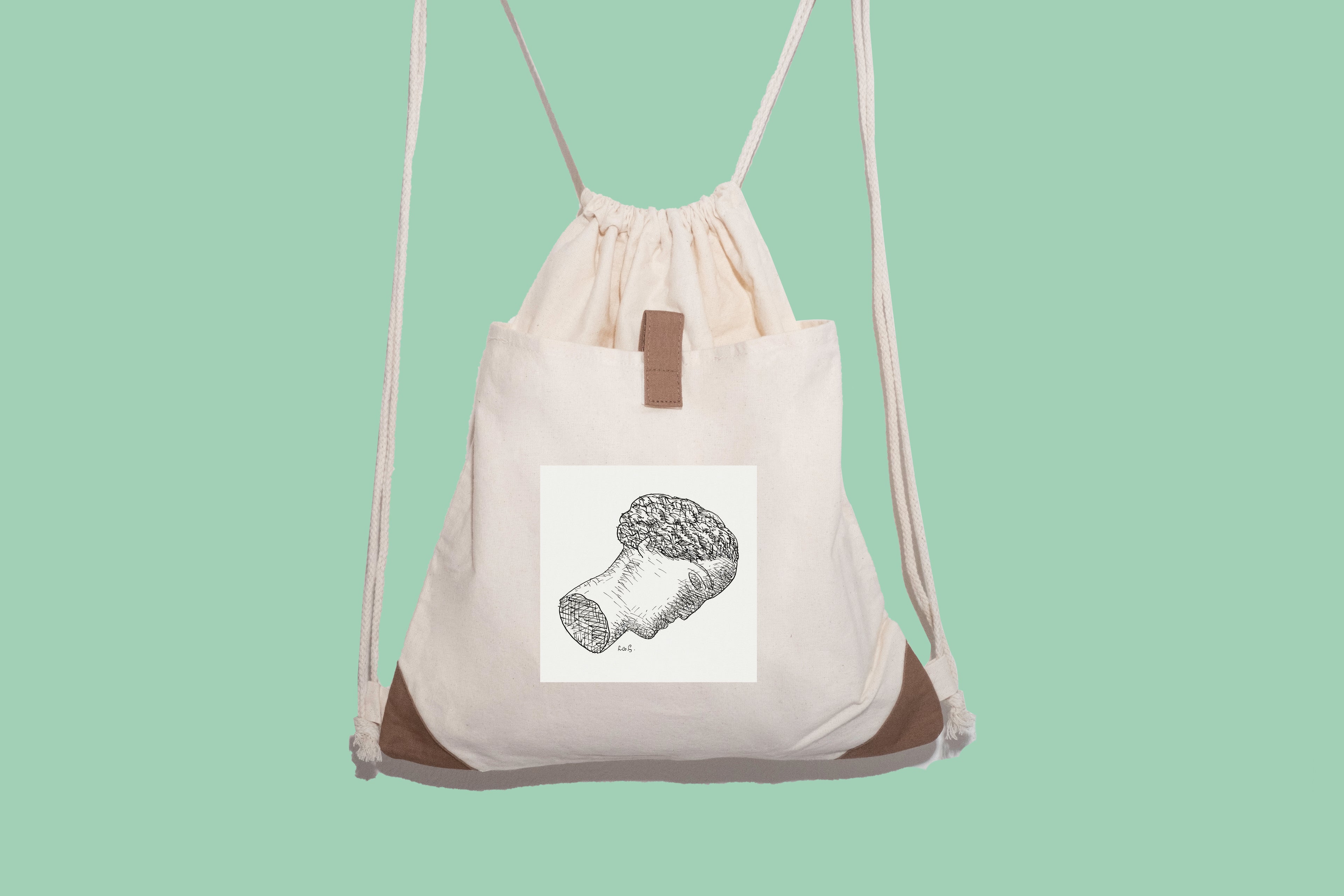 Vászon tornazsák (Leo Gestel - Vrouwenkop)