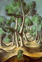 Kontrasztos férfi póló  ( André Derain - The Grove )