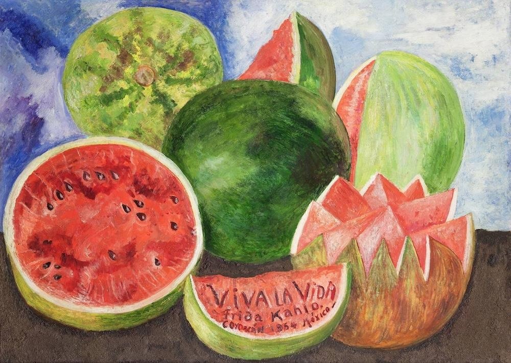 Vászon tote táska ( Frida Kahlo - Viva la Vida )