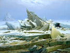 Hosszú női ruha ( Caspar David Friedrich - Das Eismeer )