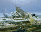 Oversized póló ( Caspar David Friedrich -  Das Eismeer)
